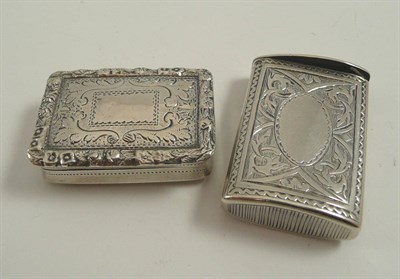 Lot 321 - # A vinaigrette and a vesta case