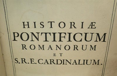 Lot 381 - Guarnacci (Mario) Vitae, et res gestae Pontificum Romanorum et S.R.E. Cardinalium A Clemente X...