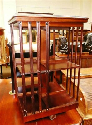 Lot 693 - An Edwardian revolving bookcase