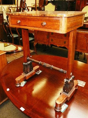 Lot 756 - William IV period rosewood occasional table