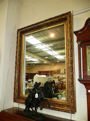 Lot 806 - Gesso framed mirror