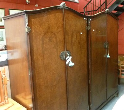 Lot 1031 - Two large wardrobes