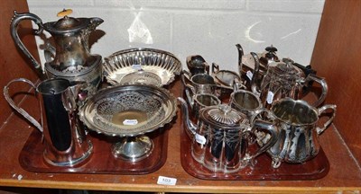 Lot 103 - A quantity of electro plate