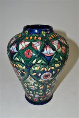Lot 149 - A Moorcroft pottery vase by Rachel Bishop, signed and dated 2003, boxed