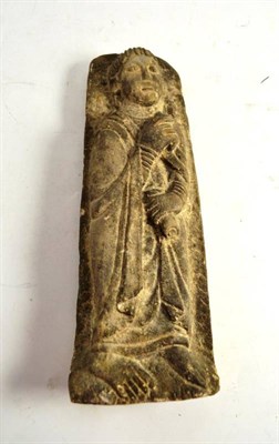 Lot 152 - A carved stone religious sculpture possibly 16th century