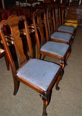 Lot 596 - Four dining chairs