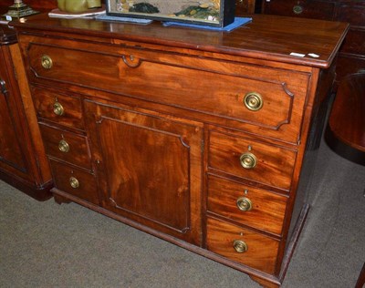 Lot 664 - Regency secretaire chest