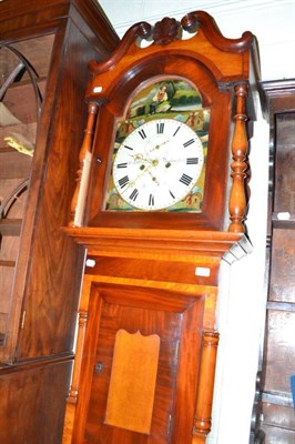 Lot 667 - A 19th century longcase clock dial signed R Johnson, Darlington