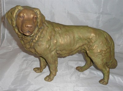 Lot 4 - A Royal Dux style dog