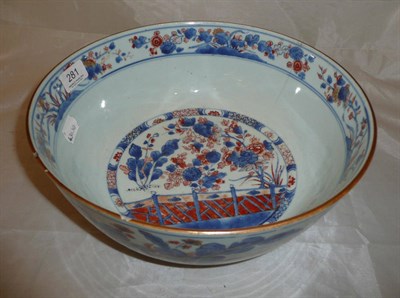 Lot 281 - A Chinese Imari bowl (a.f.)