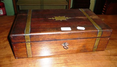 Lot 358 - 19th century writing slope