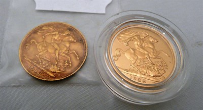 Lot 387 - Two Sovereigns