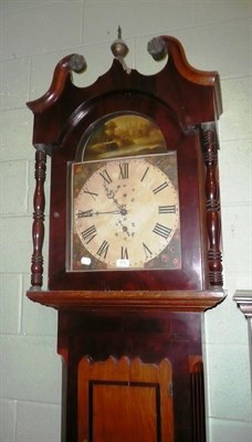 Lot 472 - * A Victorian mahogany longcase clock