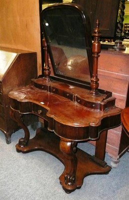 Lot 573 - A Victorian mahogany duchess dressing table