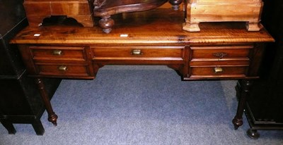 Lot 577 - French Second Empire walnut writing table