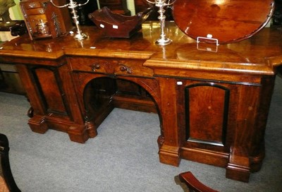 Lot 601 - * A Victorian Pollard oak inverted breakfront sideboard