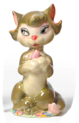 Lot 1060 - Beswick 'Felia' David Hand's Animaland series, model No. 1151 (af)