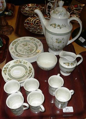 Lot 31 - Royal Doulton Tonkin coffee set