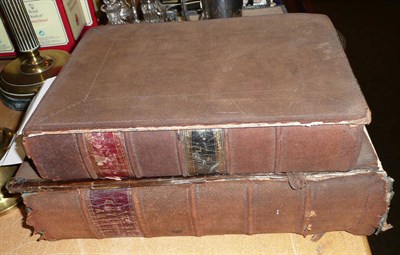 Lot 38 - One volume of John Speed's History of England, 1632, and one volume of Field of Mars, 1801,...