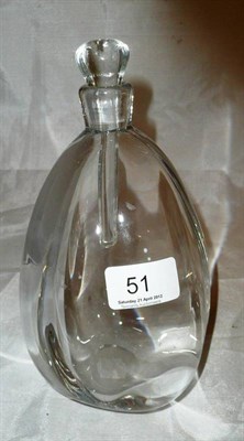 Lot 51 - Orrefors glass decanter