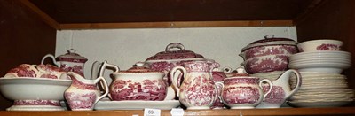 Lot 69 - A Mason's Ironstone "Vista" pattern dinner, tea and coffee service