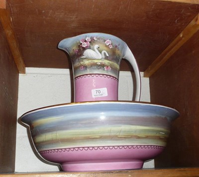 Lot 70 - Grimwades wash bowl and jug