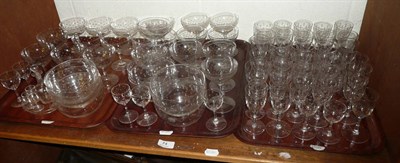 Lot 74 - A shelf of glass