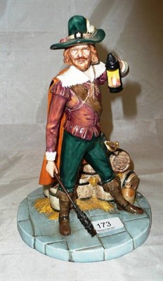 Lot 173 - Royal Doulton Prestige character figure Guy Fawkes HN4784, limited edition 93/350, height 26cm