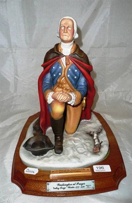 Lot 196 - Royal Doulton matt glazed figure of Washington at prayer, HN2861, limited edition 194/750,...