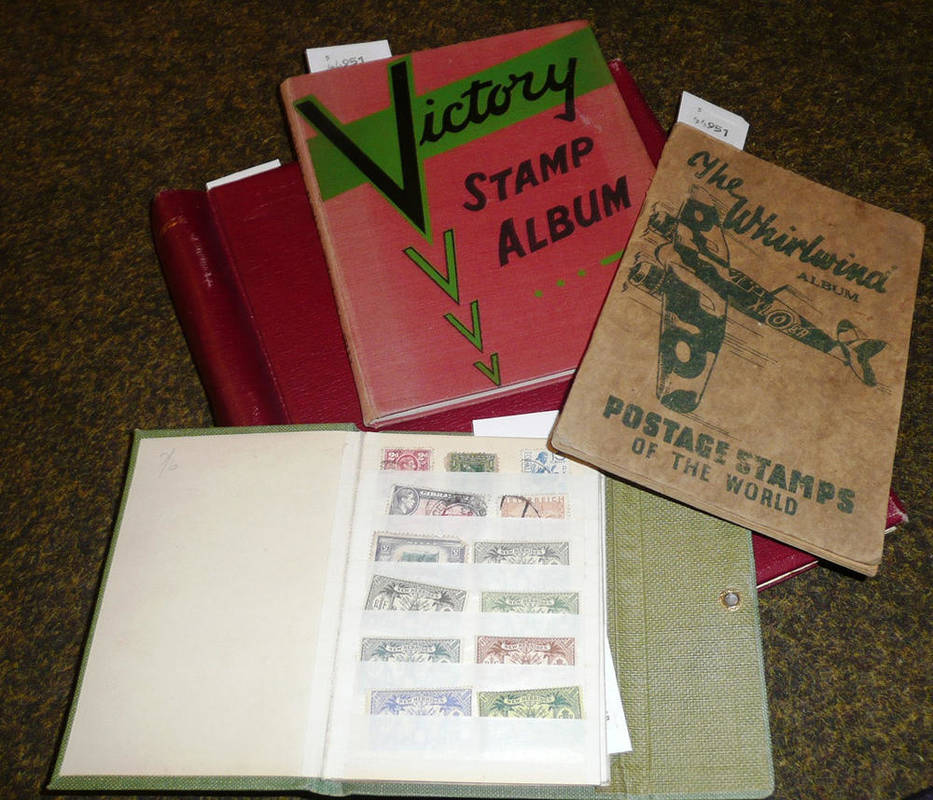 Lot 211 - Four books of assorted stamps