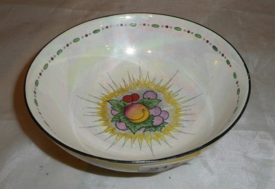 Lot 217 - 1930s Shelly bowl with lustre decoration