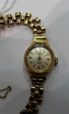 Lot 265 - A lady's 9ct gold Rotary wristwatch