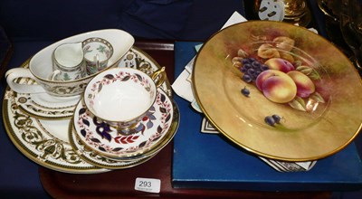 Lot 293 - A quantity of decorative plates including Royal Crown Derby, Royal Worcester etc