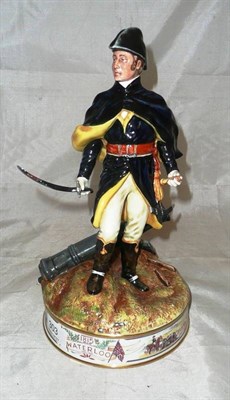 Lot 303 - Royal Doulton china figure; Duke of Wellington, limited edition 295/1500, height 31cm