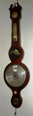 Lot 388 - A wheel barometer