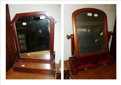 Lot 494 - Two toilet mirrors