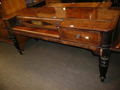 Lot 520 - A George IV mahogany converted square piano