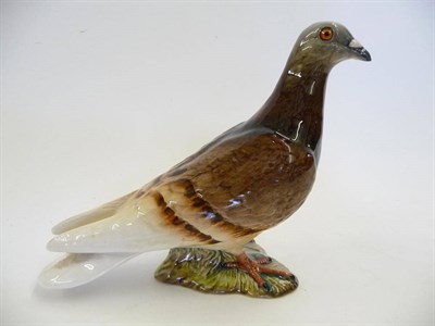 Lot 1084 - Beswick Red Pigeon, model No. 1383B, second version with two wing stripes, gloss, 14cm high