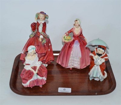 Lot 6 - Four Doulton figures