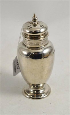 Lot 170 - Silver sugar caster