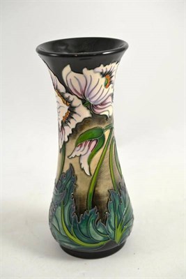 Lot 189 - A modern Moorcroft Oriental Poppy pattern vase (boxed)