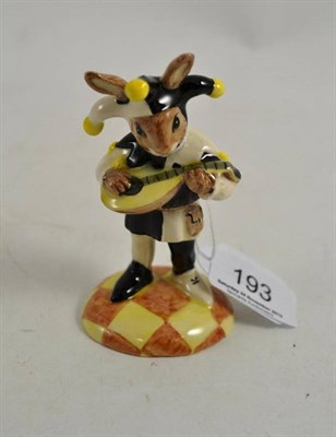 Lot 193 - Royal Doulton black and white 'colour ways' Jester