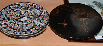 Lot 454 - Edwardian Japanese supper set