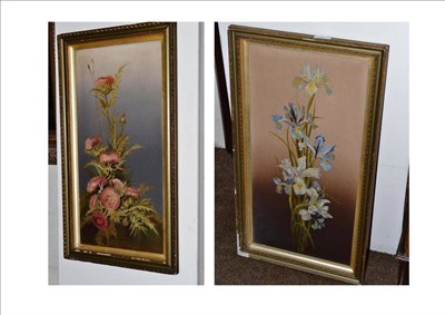 Lot 479 - Pair of gilt framed oils