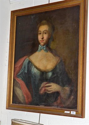 Lot 525 - After Philipe Mercier 18th/19th century, portrait of an elegantly dressed lady