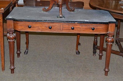 Lot 660 - Victorian desk (converted from dressing table)