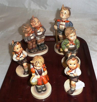 Lot 144 - Six Hummel figures