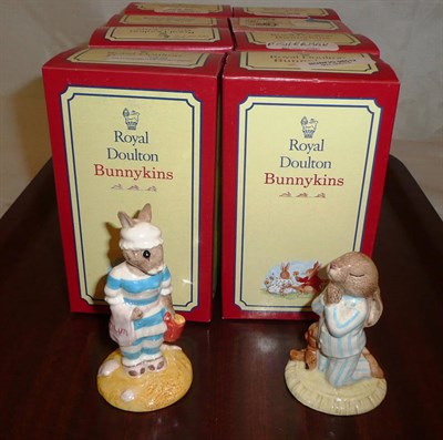 Lot 173 - Ten Royal Doulton Bunnykins figures