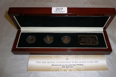 Lot 207 - The 2011 Royal Courtship Pure Gold Coin Set Minted 26th April 2011, 163 of 499