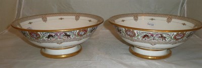 Lot 293 - A pair of French gilt decorated bowls